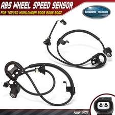2x Rear Abs Wheel Speed Sensor Wire Harness For Toyota Highlander 2005-2007 Fwd
