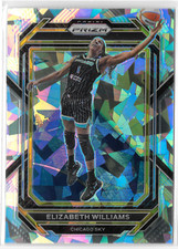 2023 Prizm WNBA Cracked Ice Prizm #21 Elizabeth Williams Chicago Sky Duke