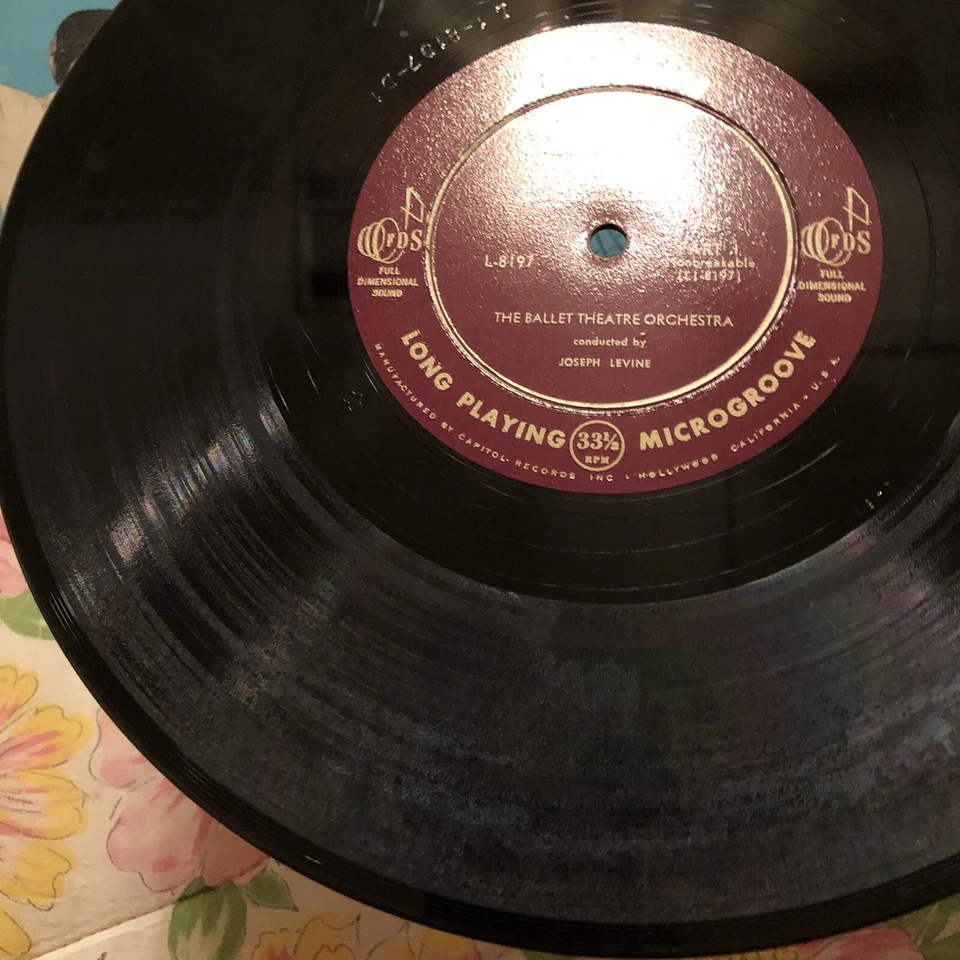 BERNSTEIN Fancy Free Capitol BALLET THEATRE Joseph Levine Vintage Vinyl - Image 4 of 4