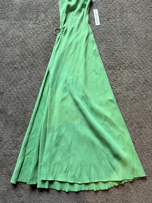 chinese dress ladies Pretty Lavish Keisha Scarf Maxi Dress, Yellow & Pink