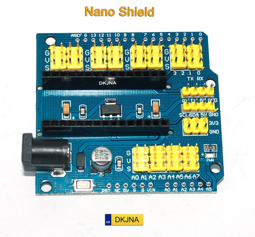 Arduino Nano Uno V3.0 I/O Shield Expansion Breakout Board Czujnik wielofunkcyjny - Zdjęcie 1 z 10