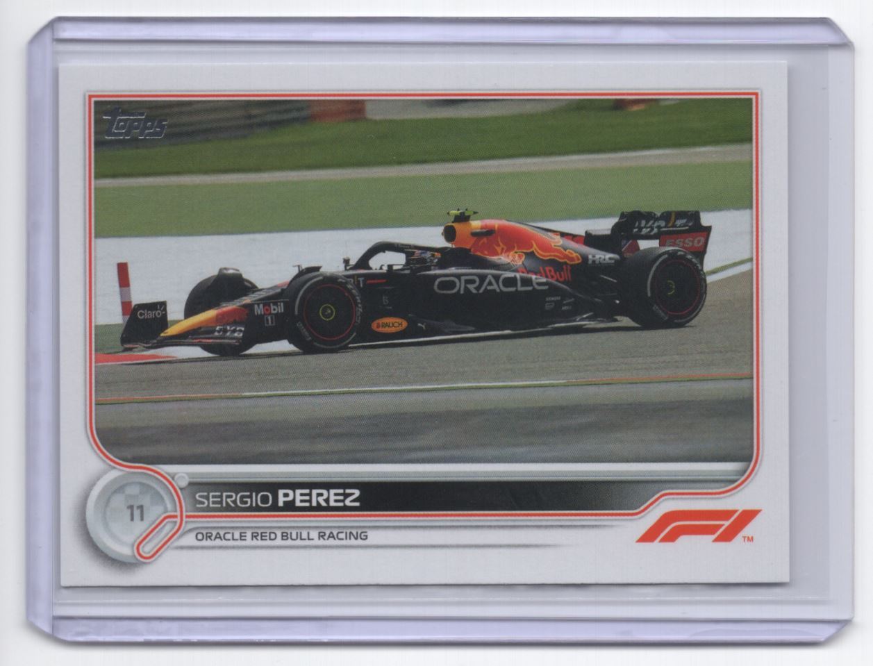 2022 Topps Formula 1 Sergio Perez Oracle Red Bull Racing #110