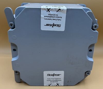 IPEX Junction Box, Scepter Jbox Series, 6 x 6 x 4'', Screw Cover