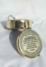 Messing-Kompass Geschenk zu Meinem Sohn / Nautisch Geschenk für Sohn Von Dad