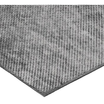 Zoro Select Bulk-Rs-Nfr70-243 1/4'' 4-Ply Cloth Inserted Neoprene Rubber Sheet,