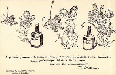 PC CPA ADVERTISING, MARIANI, F. CORMON, VINTAGE POSTCARD (b18026)