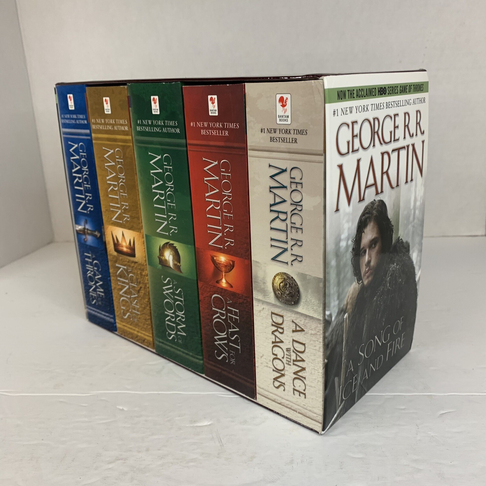 George R R Martin A Song of Ice and Fire 5-Book Box Set-image