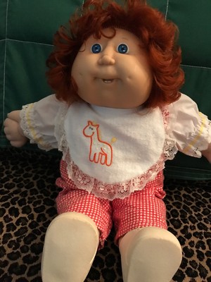 redhead cabbage patch doll girl
