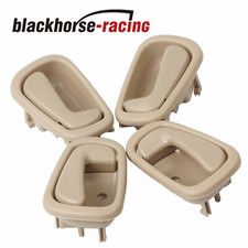 Beige Inside Door Handles 2 Left 2 Right For 1998-2002 Toyota Corolla Prizm