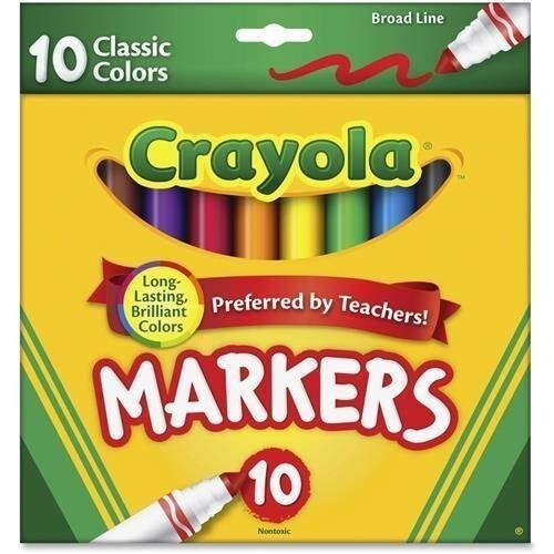 - 10 Ct. - Brown, Purple, Red, Orange,