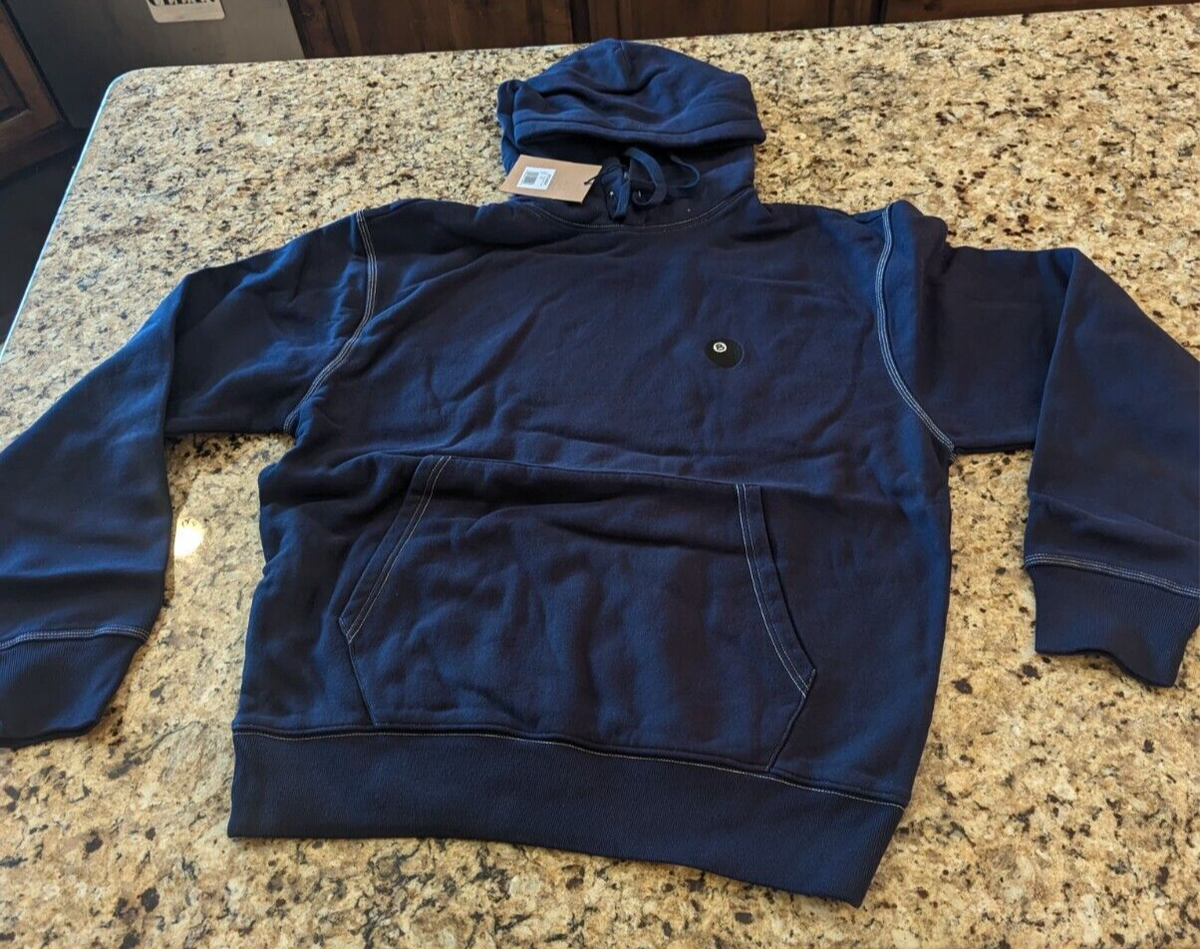 Stussy Unisex 8 Ball App Hoodie Navy Blue size L | eBay