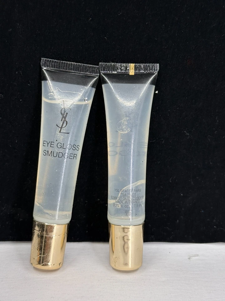 Yves Saint Laurent Brillo de Ojos Smudger .25 fl oz tamaño de viaje LOTE DE 2 NUEVOS *VERIFICAR Foto 3 de 4