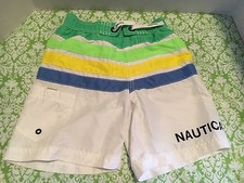 Boys Nautica Swim Trunks Small 4