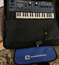 Novation MiniNova Mini-Keys Synthesizer With Carrying Case Never Even Used