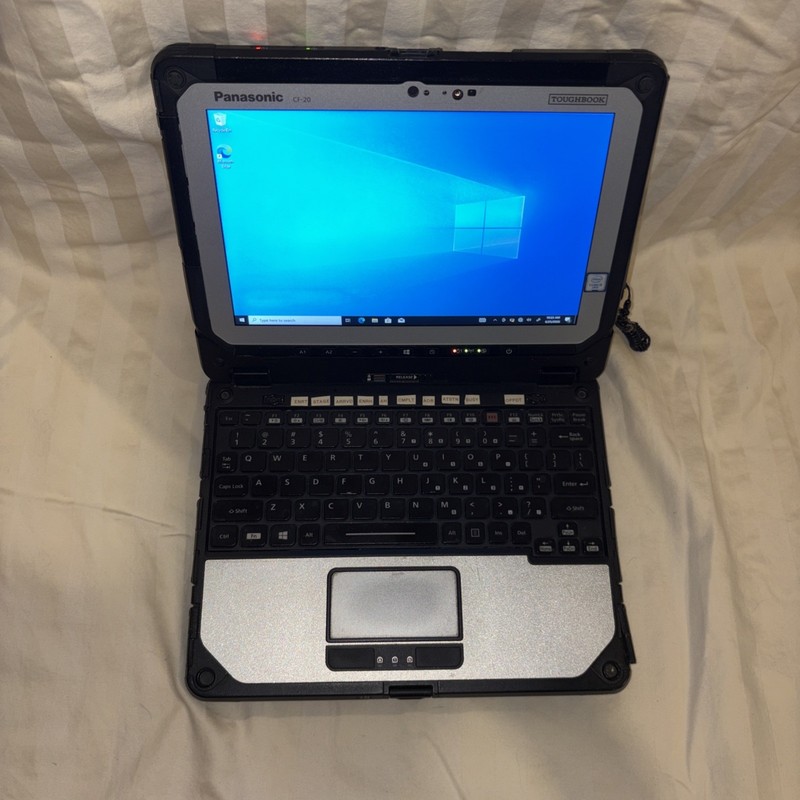 Panasonic Toughbook CF-20 i5-7Y57 1.2GHz  8GB, 512GB SSD, Win 10 Pro