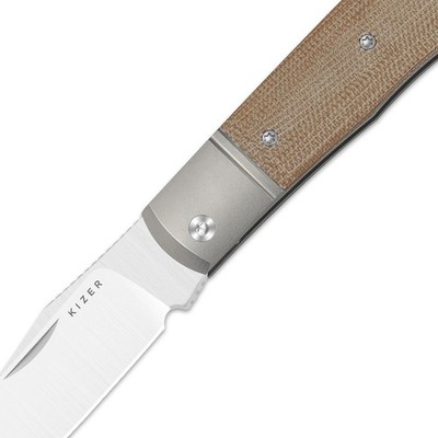 Kizer Trestle EDC Folding Pocket Knife 14C28N Blade Titanium