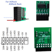 1PCS BRAND NEW TPM2.0 Security Module for ASRock14 Pin LPC Fast Delivery