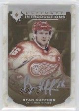 2019-20 Upper Deck Ultimate Collection Introductions Gold Ryan Kuffner Auto 9cf