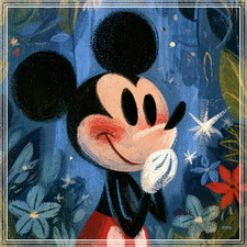 A Marvelous MICKEY MOUSE original Art Print #1 of 100 DISNEY by OTTO