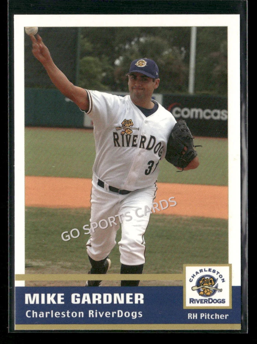 2005 Charleston RiverDogs Mike Gardner RC Rookie NY Yankees Minor League