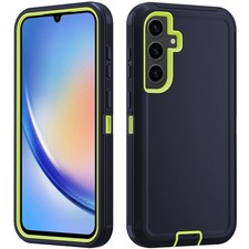 For Samsung Galaxy A16 A14 A15 A54 5G Phone Case PC TPU Cover noTempered Glass