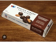 WORLD'S FINEST CHOCOLATE Continental Almonds Covered in Milk Chocolate 20 Boxes