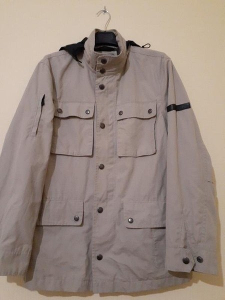 Men Marc O'Polo Jacket Khaki Cotton 38 / M / 46