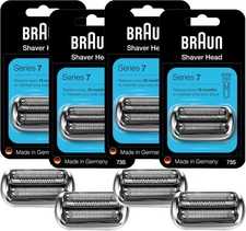 4 Pack 73S Replacement Shaver Head Cassette Razor Cutter Foil Series 7 Parts