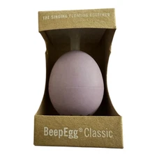 NIB Brain Stream BeepEgg Basic - Purple Egg Cooking Boiling Timer Plays Music