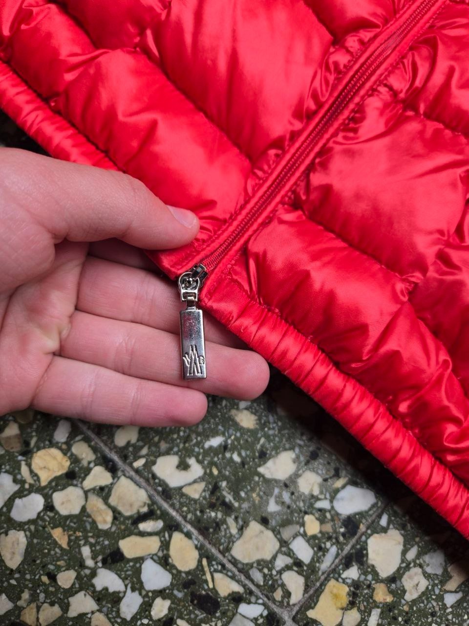 Authentic Women's MONCLER Lans Quilted Down Puffer Jacket Size 4 fits M/L image 10