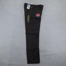 Dickies Flex Cargo Pants Boys 20 Green Slim Fit Tapered Leg School Uniform New