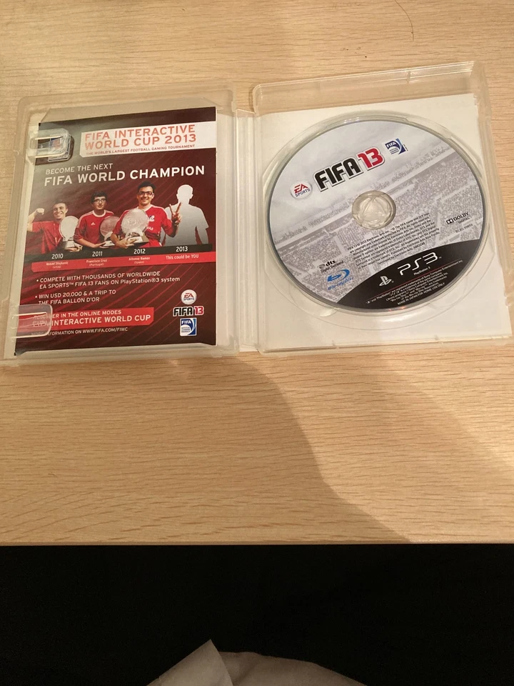 PS3 FIFA 13 by EA SPORTS (SONY PlayStation 3 PS3, 2012)EX English version Z-17 - Image 3 of 3
