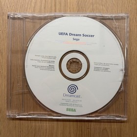 UEFA Dream Soccer Dreamcast - White Label sample [R&Eacute;SERV&Eacute;]