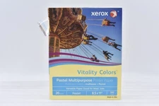 Xerox Vitality Colors Multi-Use Paper Letter (8.5" X 11") 500 Shts 20 Lb, Yellow