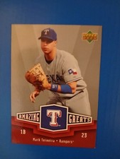 Mark Teixeira 2006 Upper Deck Amazing Greats #AG-MT