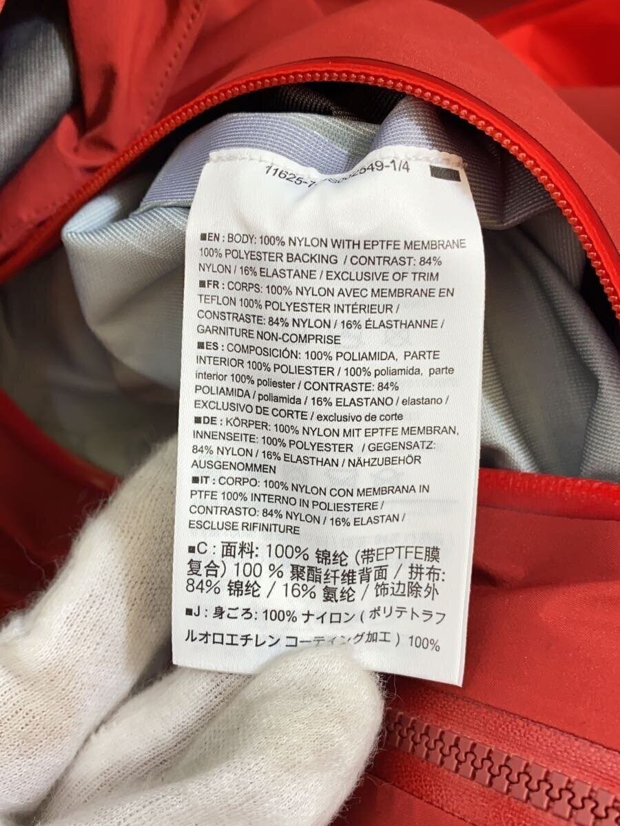 ARC'TERYX ARC TERYX Parka da montagna XL nylon ROSSO SS002549