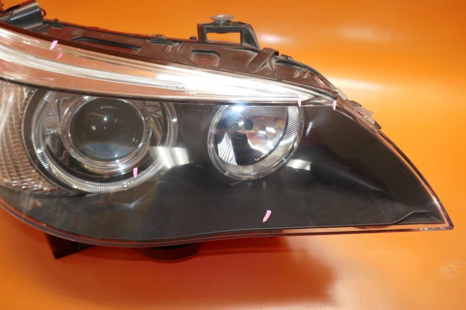 Farol BMW 528 passageiro direito 2006 2007 bi-xenônio 525 530 e60 fabricante de equipamento original - Imagem 4 de 4