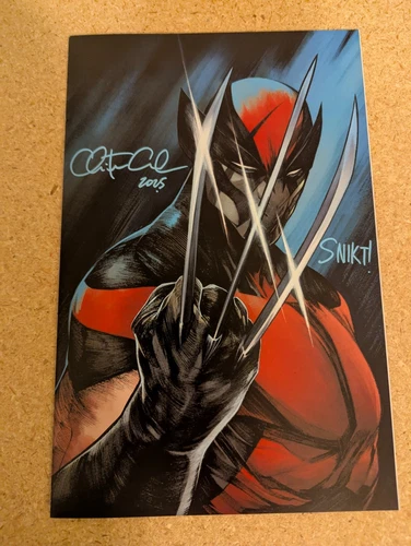 Ultimate Wolverine #1 Signed & "SNIKT" By Condon. Cappuccio Virgin Megacon 2025 
