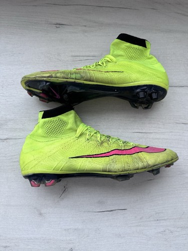 Nike Mercurial Superfly FG Green Football Cleats Carbon US10.5 - Picture 6 of 17