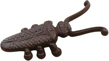 Cast Iron Bug Beetle Figural Boot Jack Tool Shoe Horn Bootjack Farm Mud Room