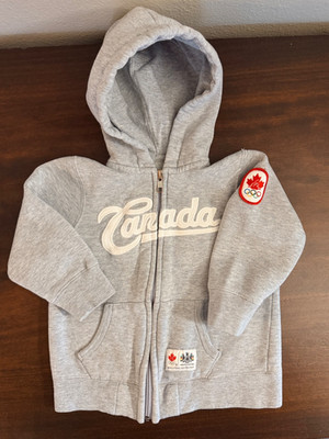 2010 Team Canada Official Olympic Jacket 18-24 Mo Infant Hudsons Bay Full Zip