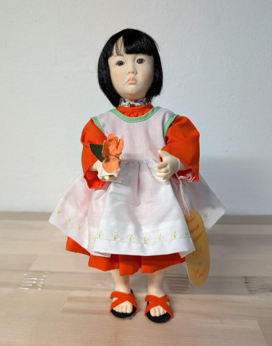 Vintage Effanbee 7501 Orange Blossom Doll - Collectible 13" Asian Child / Girl