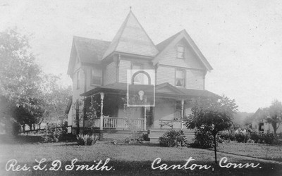 L D Smith Residence Canton Connecticut CT - Reprint