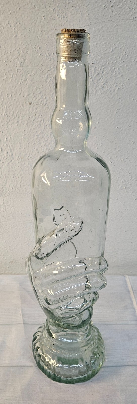 Ed Glass Hand Shaped Soap Legras Bottle Decanter