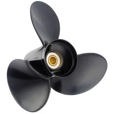 NEW PROPELLER FOR 15-35HP JOHNSON/EVINRUDE 2 CYL 2 STROKE 14 SPLINE 30 1984-2005