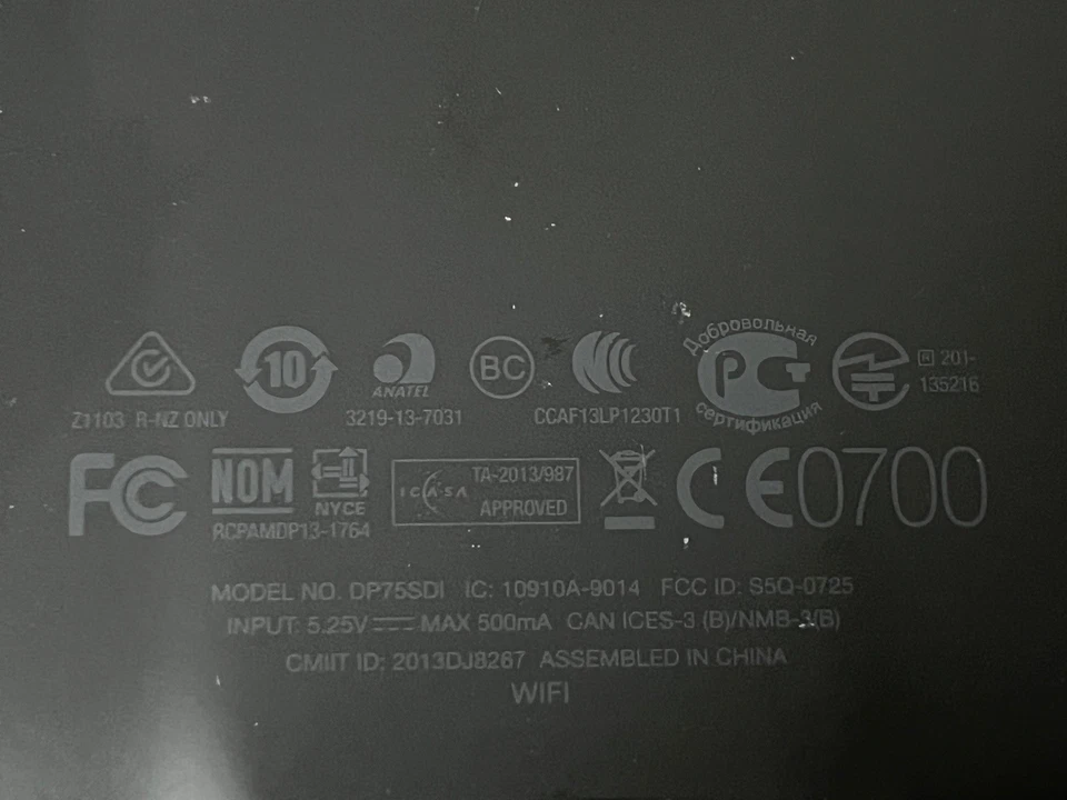 Amazon Kindle Paperwhite 6th Generation 4GB Wi-Fi Black DP75SDI Read description - Image 4 of 4