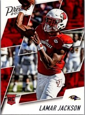 2018 Prestige #279 Lamar Jackson RC ? Rookie Card Mint! Must Have NFL Gem. rookie card picture