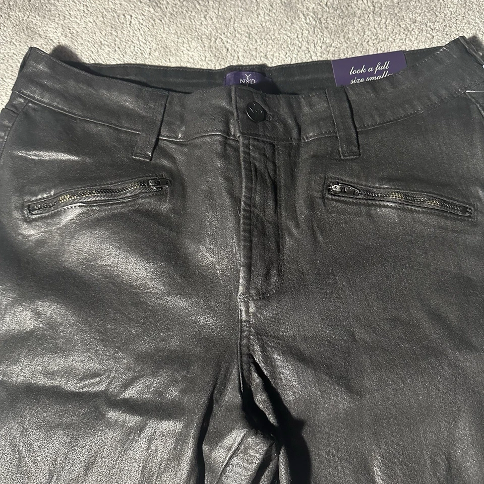 New NYDJ Original Slimming Fit Black Size 10P Leggings Women’s - Image 3 of 4