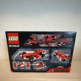 LEGO Ferrari F1 Racer 1:24 Set 8362, 112 Pieces, Pull-Back Motor, Racers, Boxed