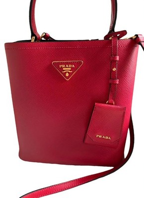 Bolso Prada Panier Rojo Nuevo 